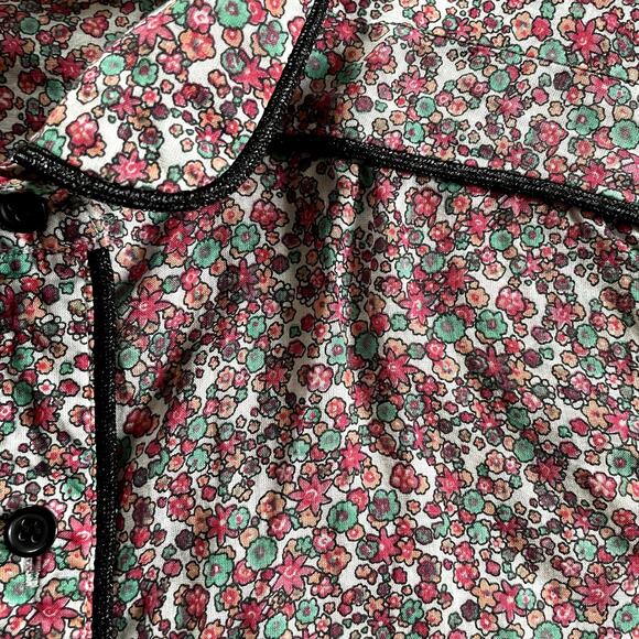 The Kooples XS Floral Western Cotton Button-Up Top - Picture 3 of 6